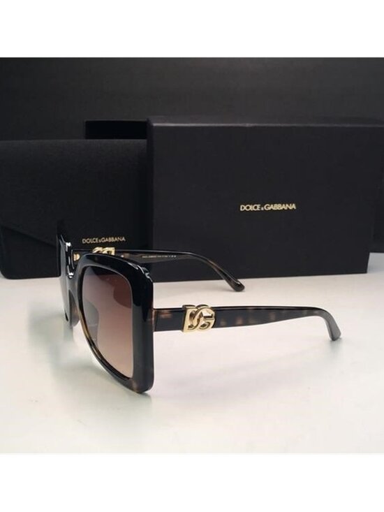 New Dolce & Gabbana DG6193U eyeglass frame features a trendy rectangle shape main image 6